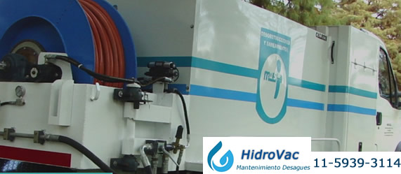 Desagote Camióm Vactor Hidrojet